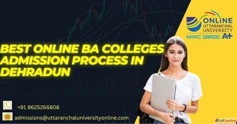 best online BA colleges admission process in dehradun