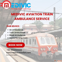 Medivic Aviation Train Ambulance from Ranchi- Helpful in Shi...