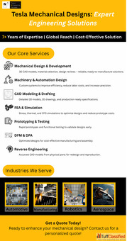 Expert Mechanical Design Services for Precision and Performance