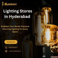 Lighting Showroom in Hyderabad Illuminee