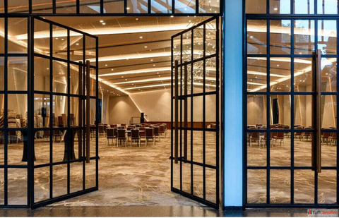 Modern Toughened Glass Window Design for Stylish and Safe Spaces