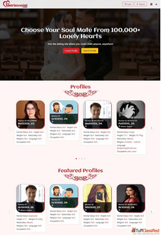 Launch Your Matrimonial Website - Ready-Made Script for Sale