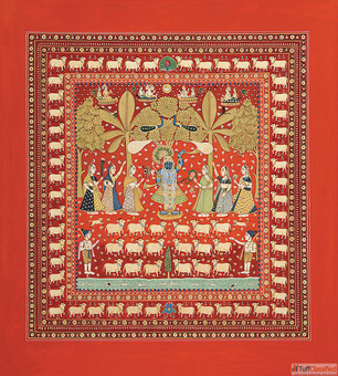 Hindu Temple Painting Design A Sacred Legacy of Art and Devotion