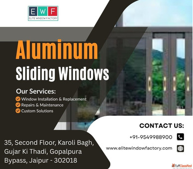 Top-quality Aluminium Sliding Windows in Jaipur