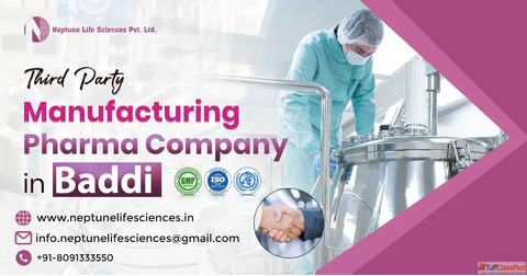 Top Third-Party Pharma Manufacturer in Baddi - Neptune Lifesciences