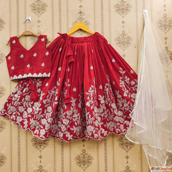 Stylish Kids Lehengas for Weddings Parties