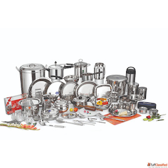 Buy Stainless Steel Utensils Online - Devi dayal Kitchenware