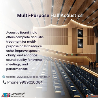 Acoustics in Multi-Purpose Halls Premium Acoustic Solutions