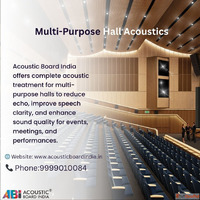 Acoustics in Multi-Purpose Halls Premium Acoustic Solutions