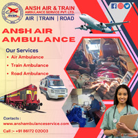 Total Advanced Features By Ansh Air Ambulance Services In Ba...