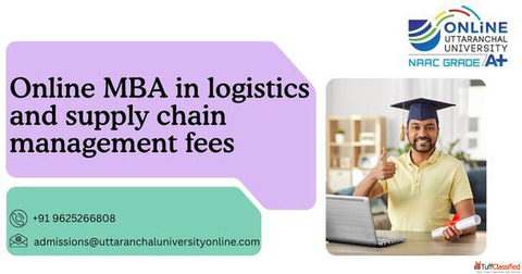 Online mba in logistics and supply chain management fees