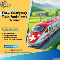 FALC Emergency Train Ambulance from Mumbai - Relocate a Pati...