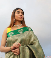 Buy 100 Pure Silk Sarees from Varanasi Reshamm Banaras Saree...
