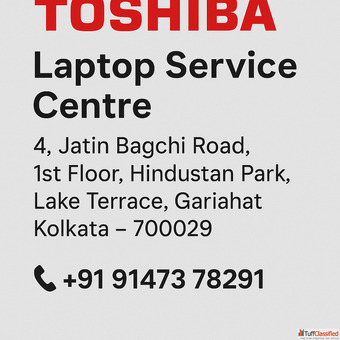 Toshiba Laptop Service Centre - Gariahat Kolkata