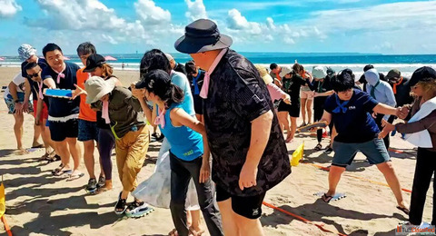 Team Building Games Outdoor Beach
