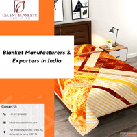 Blanket Manufacturers Exporters in India