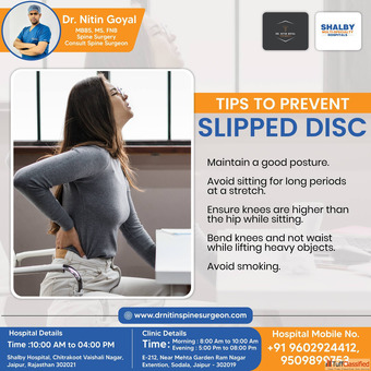 Dr. Nitin Goyal - Best Spine Surgeon in Jaipur Expert Slip Disc Doctor