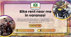 Go Anywhere Anytime With Bike Rent Near Me in Varanasi