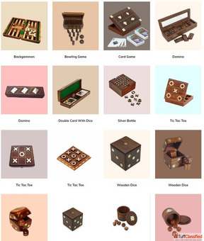 Wooden Games Exporter From India