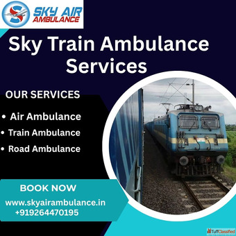 Choose Sky Train Ambulance Services in Patna at Affordable Rates