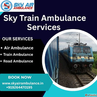 Choose Sky Train Ambulance Services in Patna at Affordable R...