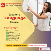 Learn Japanese Language at Kazumi School