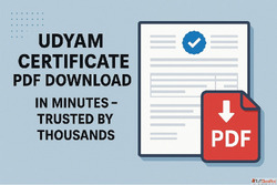 Udyam Certificate PDF Download in Minutes - Trusted by Thous...