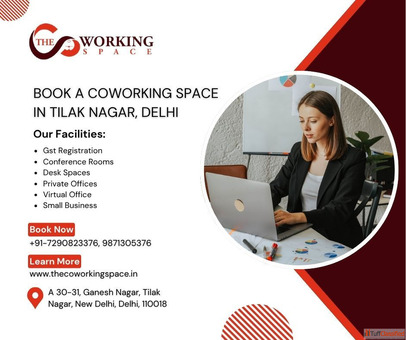 Best Coworking Space for Rent in Tilak Nagar Delhi
