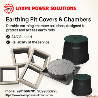 Earthing Pit Covers Chambers Laxmi Power Solutions