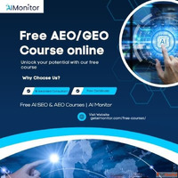 Learn AI SEO AEO Free - Courses by AI Monitor