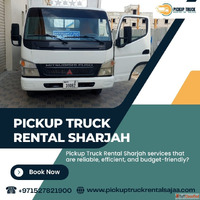 Pickup Truck Rental in Sharjah