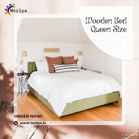 Want Comfort and Class Get a Wooden Bed Queen Size