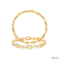 Latest 12 Gram Gold Bangles Price Designs CMR Jewellery