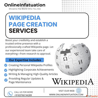 Professional Wikipedia Page Creation Service - Build Authority Online Credibility