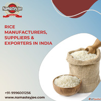 Rice Manufacturers Suppliers Exporters in India