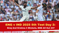 Siraj Krishna Shine in ENG vs IND 5th Test 2025