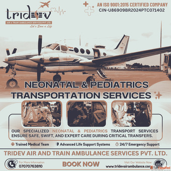 Addressing Critical Medical Transport Challenges Tridev Air Ambulance Services in Patna - The Ultima