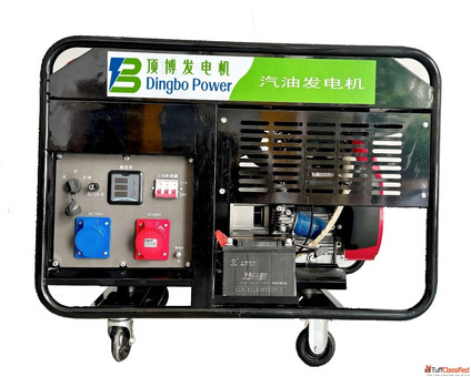 10KW Portable Gasoline Generator with Electric Start