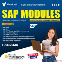SAP Modules Online Training with Certification - 2025