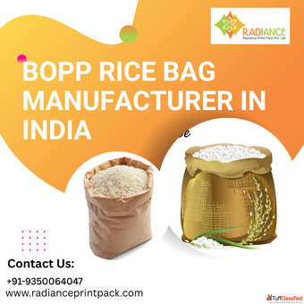 Bopp Rice Bag Manufacturer in India