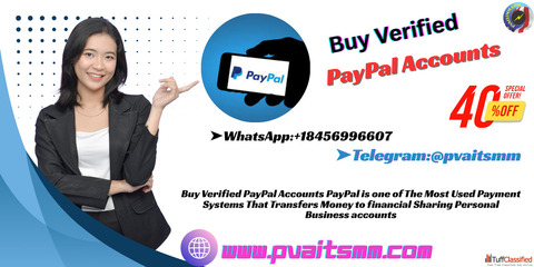 Buying. Verified PayPal Accounts USAUK and CA PayPal Accounts