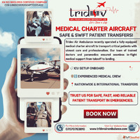 Tridev Air Ambulance Services in Chennai Patient-Centric Car...