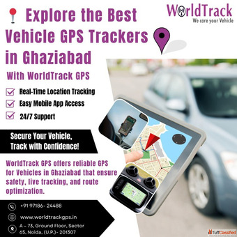 Explore the Best Vehicle GPS Trackers in Ghaziabad with WorldTrack