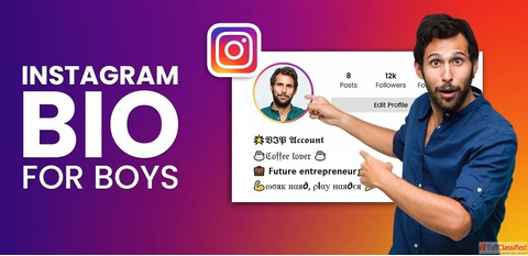 Free List 200 Best Instagram Bios for Boys - Boost Your Profile Today
