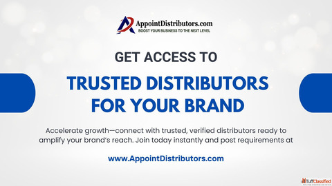Get Access to Trusted Distributors for your brand