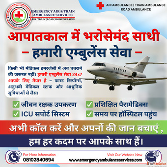 Emergency Air Ambulance Services in Mumbai The Solution of Flight