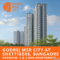 Godrej MSR City 2 3 BHK Flats near Devanahalli Bangalore