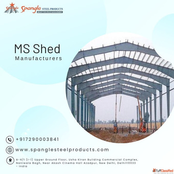 Trusted MS Shed Manufacturer in Delhi