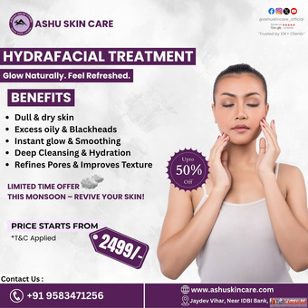HydraFacial Treatment in Bhubaneswar