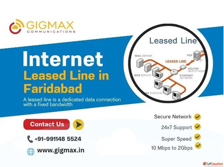Internet Leased Line Provider in Faridabad - Gigmax